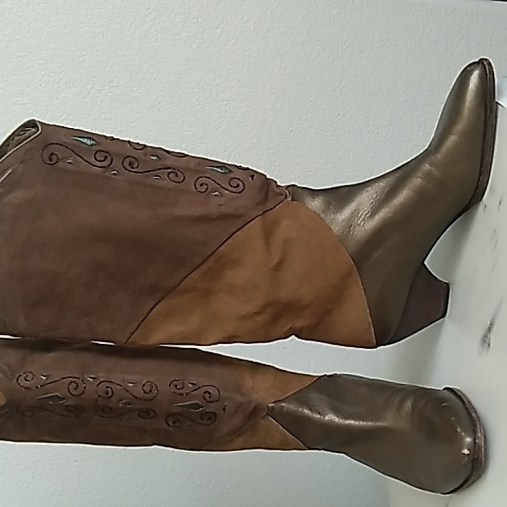 *LAST CHANCE *❗Gibal Boutique Vintage Embellished Boots US sz 6.5, Eu 37.5 - Picture 1 of 15